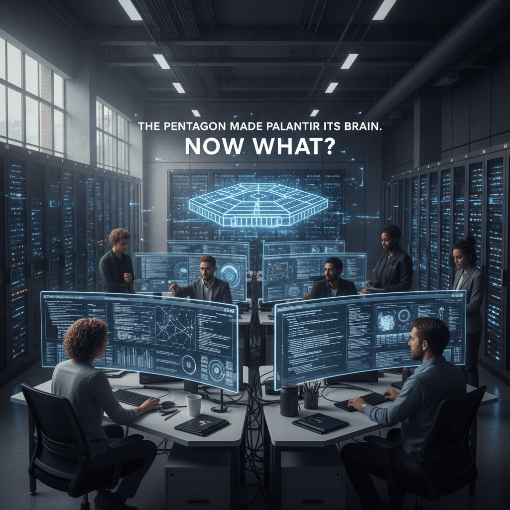 The Pentagon Made Palantir Its Brain. Now What?