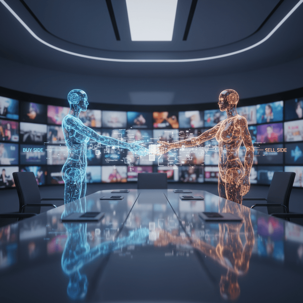 Buy-side and sell-side agents are talking directly. DSPs weren't invited.